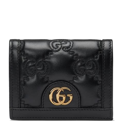 gucci metal square g leather wallet|Gucci wallet clearance.